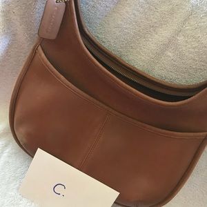 Coach leather bag